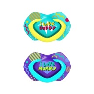 Cumlík CANPOL NEON LOVE 6-18 mesiacov
