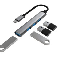 HUB ADAPTÉR 4 x USB-A 3.0 USB-C TYP-C SLIM