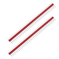 SPOJOVACÍ PÁS ZLATÝ KOLÍK VZDIALENOSŤ 1X40 2,54 mm 2ks