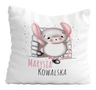 Vankúšik do škôlky pre dieťa + meno MYŠKA