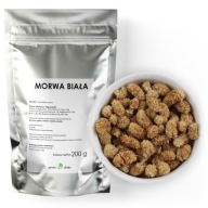 MORUŠA BIELA, bez semien, sušená, prírodná, 200g