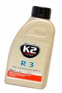 BRZDOVÁ KVAPALINA K2 TURBO DOT3 500 ml DOT 3, 0,5 l