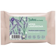 Ľuba navlhčený toaletný papier. levanduľová voda 50 ks.