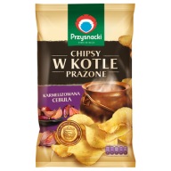 1x 125g PrzySNACKI Chips, restovaná cibuľka
