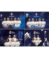 REAL MADRID KRESLENIE BLOK BIELY A4 20 listov Mix vzorov