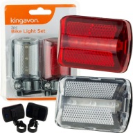 BIKE SVETLÁ SET PREDNÉ ZADNÉ SVETLÁ NA BICYKEL