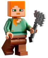 LEGO Minecraft figúrka Alex Ax Axe min017