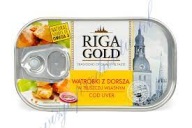 Treska pečeň Riga Gold 0,121 kg