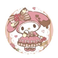 Špendlík Sanrio My Melody Chocolate Kawaii 58 mm
