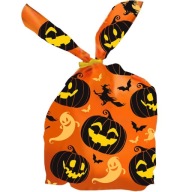 halloween TAŠKA SLADKOSTI netopier TEKVICA duchovia