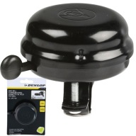 Zvonček na bicykel LOUD na bicykel čierny DUNLOP 57mm CLASSIC