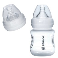 SIMED ANTIKOLICKÁ FĽAŠA PRÍRODNÝ ŠIROKÝ OTVOR 180ml BPA FREE BIELA