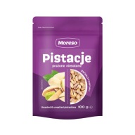 Pražené nesolené pistácie 100g Moreso