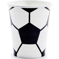 Papierové poháre FUTBAL futbalové narodeniny Futbalová párty GOL 6 ks