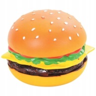 HRAČKA PRE PSA VINYL BURGER REPRODUKTOR NA CHEESBURGER 8 cm