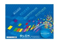 A3 farebný technický blok, 25 farieb Superior