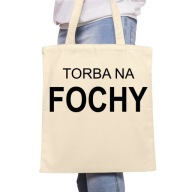 Messy bag - bavlnená taška - prírodná