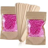 Sada 2x tvrdý depilačný vosk ItalWax GLOWAX CHERRY + špachtličky