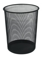 Kancelársky odpadkový kôš Q-Connect, kovový, 19l