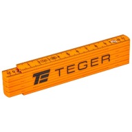 Zvinovací meter skladací 1m 16mm, plast, skladací meter Teger