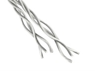 LANO Nerezové lanko z nehrdzavejúcej ocele, odolné voči kyselinám, 1,5 mm, 7x19, odolné voči kyselinám, A4, 5m