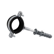 Jednoduchá oceľová svorka ART.31G-2.1/2. Diamant 82 mm