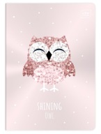 Zápisník A5/16 GRID Flash Interprint Unicorn Owl