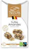BELGICKÉ ČOKOLÁDY Hľuzovky s mandľami FAIR TRADE BEZLEPKOVÉ BIO 100 g