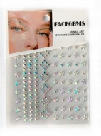 NÁLEPKY KRIŠTÁĽOV FACE ZIRCONIA 3D DIAMANTS