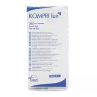 Plynové obklady sú nesterilné. KompriLux 5 cm x 5 cm 13N8W 100 ks Obr