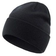 Dámska čiapka WINTER BEANIE UNIVERSAL Classic Black JESEŇ