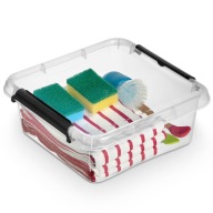 PLASTOVÝ KONTAJNER S VÍKOM ÚLOŽNÝ BOX 6L