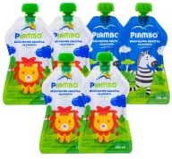 OPÄTOVNE POUŽITEĽNÉ SÁČKY SÁČKY RÚRA NA JEDLO MUSSE JOGURT S VÝPUSTKOU 6x150ML