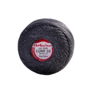 Lumi 10 nití 50g Ariadna 0108 METALIZOVANÁ ŠEDÁ - NAJVÄČŠÍ VÝBER!