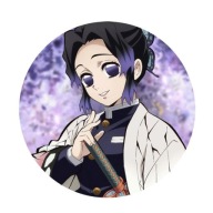 Anime odznak Kimetsu no Yaiba Shinobu 58 mm