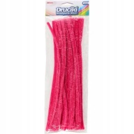 PINK CREATIVE WIRES 30 CM, 40 ks flexibilné čističe rúr BREWIS