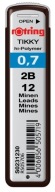Rotring Tikky tuhy 0,7mm 2B S0231230