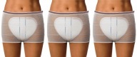 3x popôrodné sieťované nohavičky Molipants Hartmann L