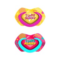 Cumlík CANPOL NEON LOVE 6-18 mesiacov