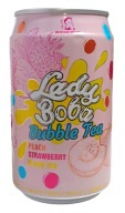 Bubble Tea Peach Jahoda 320ml Lady Boba