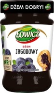 Łowicz - Čučoriedkový džem s nízkym obsahom cukru - 280 g