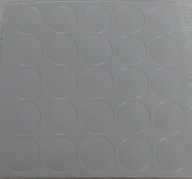 Čiapky na nábytok samolepiace 14 mm SILVER GREY