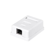 Netrack kompletná nástenná zásuvka 1xRJ45 8p8c FT