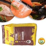 JOSERA FESTIVAL suché krmivo pre vyberavých psov, losos, kuracie mäso, mušle, 900g