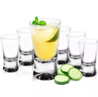 Poháre na panák na vodku X IKS KROSNO 25ml, 6 kusov