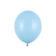 MODRÉ BALÓNY pastelové malé na girlandy 12 cm 5 palcov 100 ks