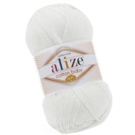 Alize Cotton Baby Soft 55 White