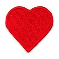 Nažehľovacia náplasť Hot Heart Love Baby