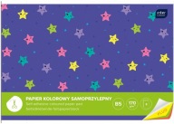 Farebný samolepiaci vystrihovací papier B5 8k fluo