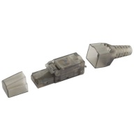 RJ45 kat.6 UTP zástrčka, bez náradia, 8p8c kat.6